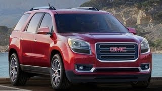 2013 GMC Acadia Start Up and Review 36 L V6 [upl. by Buchheim]