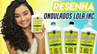 Resenha Linha ONDULADOS Lola INC nolow poo  vegan  Morena Raiz [upl. by Kirkpatrick]