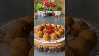 Trending recipe of crispy bread balls recipe shortsvideo recipe snacks potato bread [upl. by Tigdirb407]