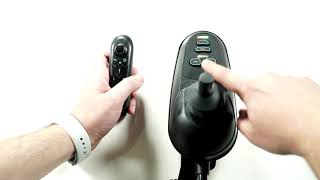 Comfy Go Mobility IQ8000 IQ7000 Electric Wheelchair Remote Pairing [upl. by Werby]