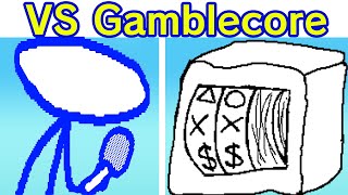 Friday Night Funkin VS Gamblecore Meme  Freaky Slot Machine FNF Mod [upl. by Eterg]