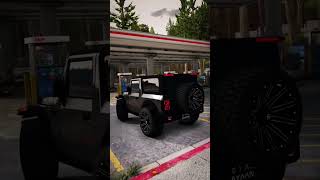 Mahindra Thar Modified 🤯 mahindrathar tharlover tharstatus car carvlog viralreels viralvideo [upl. by Dosi844]