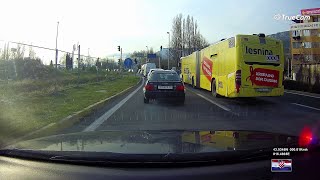 Driving from Solin  Salona  to Kaštela  Kaštel Sućurac  🚙 along Adriatic Highway 🛣️ [upl. by Nyvek]