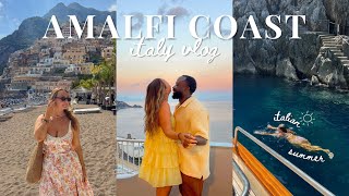 AMALFI COAST VLOG 🍋 exploring Positano stunning Praiano hotel fave restaurants amp Capri boat tour [upl. by Calendre741]