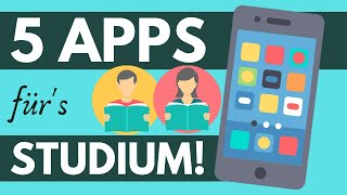 5 GRATIS Apps die jeder Student benutzen sollte [upl. by Yeta]