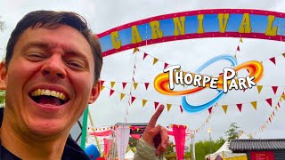 Thorpe Park Carnival is TOO FUNNY [upl. by Gosney]