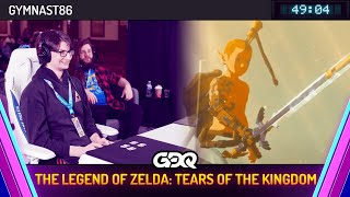 The Legend of Zelda Tears of the Kingdom by gymnast86 in 4904  Awesome Games Done Quick 2024 [upl. by Odranar]