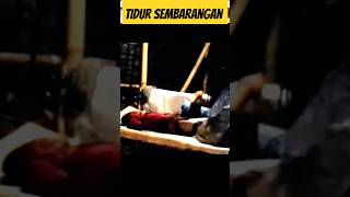 Akibat Tidur Sembarangan ghost scary ghostonroad creepy ghostattack ghostlover prank [upl. by Nosiaj]