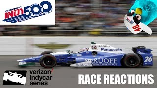 2017 Indianapolis 500 Reactions [upl. by Yekcir95]