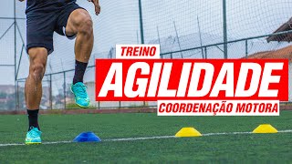 5 MELHORES EXERCÍCIOS PARA AGILIDADE E COORDENAÇÃO MOTORA  TREINO PARA JOGADOR DE FUTEBOL [upl. by Ellatnahc]