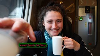 Manchester to London in FIRST CLASS on Avanti West Coast Pendolino [upl. by Yerffoej607]