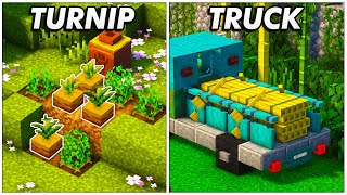 ► 20 120 Build Hacks  Minecraft Build Ideas 🎋🌸 [upl. by Hadrian965]