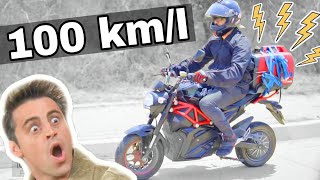 Esta moto recorre más 100 KmL [upl. by Millham51]