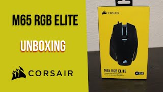 UNBOXING  CORSAIR  M65 RGB ELITE [upl. by Crawford150]