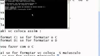 Como formatar discos C e D [upl. by Asyral]