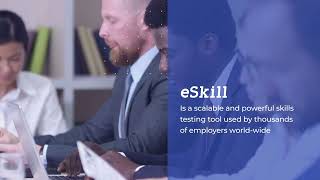 PreEmployment Hiring Assessments amp Skills Testing Tour  eSkill [upl. by Fidele187]