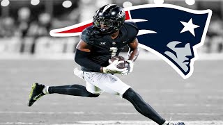 Javon Baker Highlights 🔥  Welcome to the New England Patriots [upl. by Bremen]