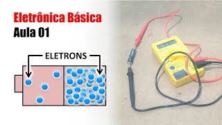 Eletrônica Básica para Iniciantes  Aula 01  Como a Eletricidade Funciona [upl. by Bond]