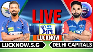 IPL 2024 Live LSG vs DC Live Match  IPL Live Score amp Commentary  Lucknow vs Delhi Live Match [upl. by Novets]