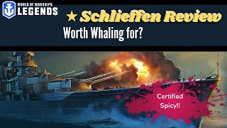 World of Warships Legends Schlieffen Review wowslegends schlieffen [upl. by Tildy]