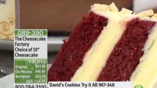 Cheesecake Factory 10quot Red Velvet Cheesecake [upl. by O'Toole]