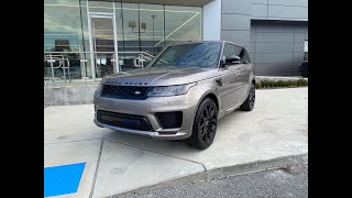 NEW 2022 Range Rover Sport HSE 50L V8 Lantau Bronze  Vintage Tan [upl. by Mcquoid902]