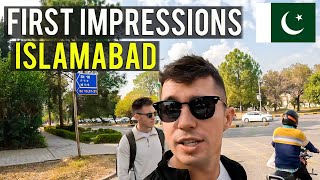 BEST CITY in Pakistan Islamabad First Impressions 🇵🇰 [upl. by Hpeosj757]