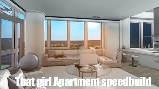 THAT GIRL APARTMENT SPEEDBUILD PT1 [upl. by Jaf]