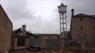 Lincoln Water Tower Explosive Demolition [upl. by Assylla666]