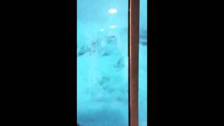 Watch Cruise ship gets hit with 30foot waves [upl. by Ahsieyk]