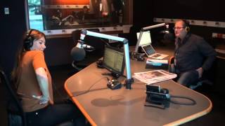 Ella Hooper dances with Darren James on 3AW [upl. by Blair]