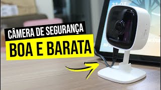 TPLINK TAPO C100  CÂMERA WIFI FULL HD BOA BARATA E COMPATÍVEL COM ALEXA [upl. by Kathryne]