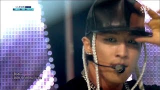 TAEYANG COMEBACK1110SBS InkigayoRINGA LINGA [upl. by Troyes]