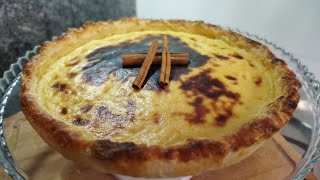 Tarte de pastel de Natas ou Torta de pastel de Belém [upl. by Hymen]