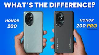 Honor 200 vs Honor 200 PRO  Why Spend More [upl. by Vachil]