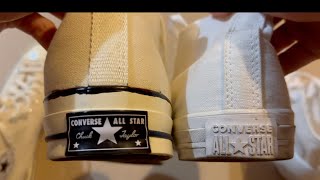 Comparison of Converse Chuck 70 and Chuck Taylor All Star  which should you get [upl. by Monahan781]