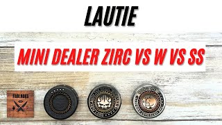 Lautie Mini Dealer ZIrc VS W VS SS Spinner Fidget Toy Fablades Full Review [upl. by Fidelia]