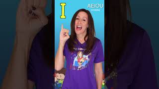 Learn Vowels Song for Kids Official VideoLearn the vowels AEIOU with Patty Shukla Singalong short [upl. by Suchta]