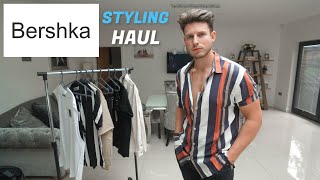 BERSHKA STYLING HAUL  Mens Fashion Ideas For Summer 2020 [upl. by Staw]