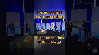 Datena invade púlpito de Marçal após desentendimento ao vivo e apresentadora aciona segurança news [upl. by Madaras116]