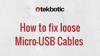 How to Fix Loose Micro USB Cable  Falls out  Not Charging  Clean Charge Port  Android [upl. by Haldes]