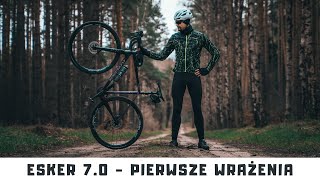 Kross Esker 70  Pierwsze wrażenia z jazdy [upl. by Hendel]