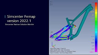 Simcenter Femap 20221 — Solution Monitor [upl. by Bently]