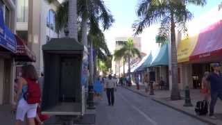 Philipsburg Sint Maarten  Downtown HD 2013 [upl. by Critchfield675]