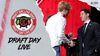 FULL Chicago Blackhawks DRAFT RECAP After Day 2 at the NHL Draft  CHGO Blackhawks Draft Day LIVE [upl. by Ayot]