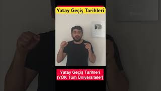 YATAY GEÇİŞ TARİHLERİ 2024 MYP İLE YATAY GEÇİŞ amp ORTALAMA İLE YATAY GEÇİŞ yataygeçiş myp agno [upl. by Botnick]