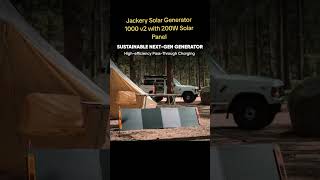 Jackery Solar Generator 1000 v2 with 200W Solar Panel2024 New [upl. by Oettam]