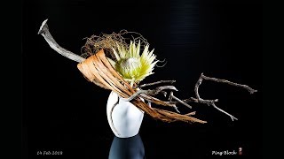 Sogetsu Ikebana Demonstration amp Workshop Based On Book 413 and Book 514 [upl. by Mannos]