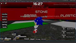 Old video • SONICEXE DC   Footstep testing [upl. by Anelrihs83]