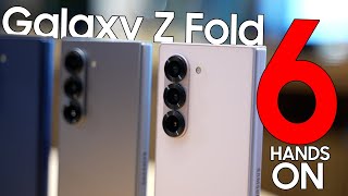 Samsung Galaxy Z Fold 6 Hands On [upl. by Hsoj]